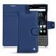 Housse cuir Blackberry Key2 - Bleu frisson