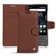 Capa em pele Blackberry Key2 - Marron délicat