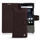 Funda de piel Blackberry Key2 - Marron envoûtant