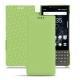 Capa em pele Blackberry Key2 - Vert olive PU