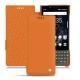 Housse cuir Blackberry Key2 - Orange ( Nappa - Pantone 1495U ) 