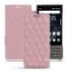 Custodia in pelle Blackberry Key2 - Rose - Couture ( Nappa - Pantone 2365C ) 