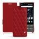 レザーケース Blackberry Key2 - Rouge - Couture ( Nappa - Pantone 199C ) 