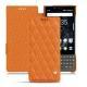 Blackberry Key2 leather case - Orange - Couture ( Nappa - Pantone 1495U ) 