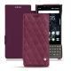 Funda de piel Blackberry Key2 - Prune vintage - Couture