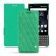 Blackberry Key2 leather case - Menthe vintage - Couture