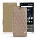 Lederschutzhülle Blackberry Key2 - Taupe vintage - Couture