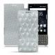 Custodia in pelle Blackberry Key2 - Platinium - Couture