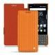 Funda de piel Blackberry Key2 - Abaca arancio