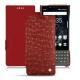 Funda de piel Blackberry Key2 - Autruche ciliegia