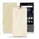 Blackberry Key2 leather case - Crocodile milk