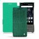 Custodia in pelle Blackberry Key2 - Crocodile pino