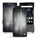 Housse cuir Blackberry Key2 - Gris Patine