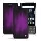 Custodia in pelle Blackberry Key2 - Violet Patine