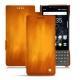 Custodia in pelle Blackberry Key2 - Orange Patine