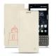 Housse cuir Blackberry Key2 - Blanc escumo