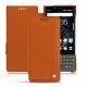 Housse cuir Blackberry Key2 - Orange vibrant