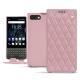 Lederschutzhülle Blackberry Key2 - Rose - Couture ( Nappa - Pantone 2365C ) 