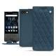 Capa em pele Blackberry Key2 - Indigo - Couture ( Pantone 303U ) 