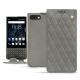Custodia in pelle Blackberry Key2 - Acier vintage - Couture