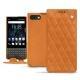 Capa em pele Blackberry Key2 - Mandarine vintage - Couture