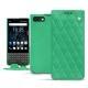 Custodia in pelle Blackberry Key2 - Menthe vintage - Couture