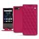 Custodia in pelle Blackberry Key2 - Rose fluo - Couture