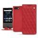 Capa em pele Blackberry Key2 - Rouge troupelenc - Couture