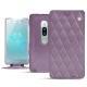 Custodia in pelle Sony Xperia XZ2 Premium - Lilas - Couture ( Nappa - Pantone 2645U ) 