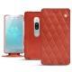 가죽 커버 Sony Xperia XZ2 Premium - Arange clouquié - Couture