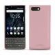 Capa em pele Blackberry Key2 - Rose PU