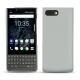 レザーケース Blackberry Key2 - Gris ( Nappa - Pantone W428C ) 