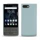 レザーケース Blackberry Key2 - Bleu ciel ( Nappa - Pantone 277C ) 