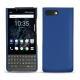 レザーケース Blackberry Key2 - Bleu océan ( Nappa - Pantone 293C ) 