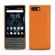 Coque cuir Blackberry Key2 - Orange ( Nappa - Pantone 1495U ) 
