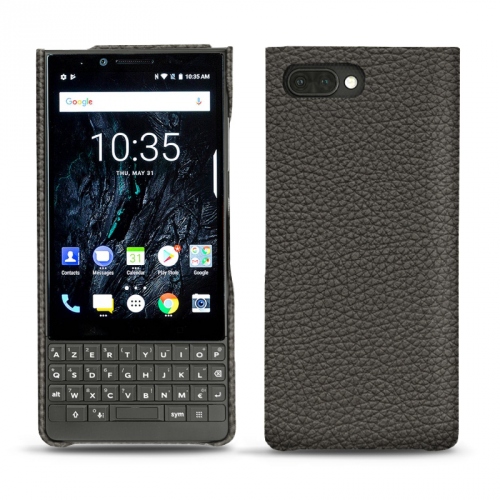Custodia in pelle Blackberry Key2Anthracite ( Pantone #41403c ) 