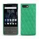 レザーケース Blackberry Key2 - Menthe vintage - Couture