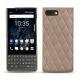 Custodia in pelle Blackberry Key2 - Taupe vintage - Couture
