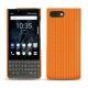 Coque cuir Blackberry Key2 - Abaca arancio