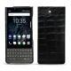 Lederschutzhülle Blackberry Key2 - Crocodile nero