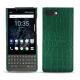 Blackberry Key2 leather cover - Crocodile pino