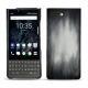 Capa em pele Blackberry Key2 - Gris Patine