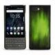 Custodia in pelle Blackberry Key2 - Vert Patine