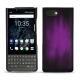 Coque cuir Blackberry Key2 - Violet Patine