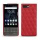 Funda de piel Blackberry Key2 - Rouge troupelenc - Couture