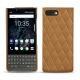 Funda de piel Blackberry Key2 - Castan esparciate - Couture