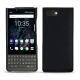 Blackberry Key2 leather cover - Noir élégant