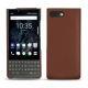 Capa em pele Blackberry Key2 - Marron délicat