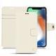 Funda de piel Apple iPhone Xs Max - Blanc (  Nappa - White ) 