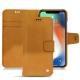 Custodia in pelle Apple iPhone Xs Max - Or Maïa ( Pantone 871C ) 